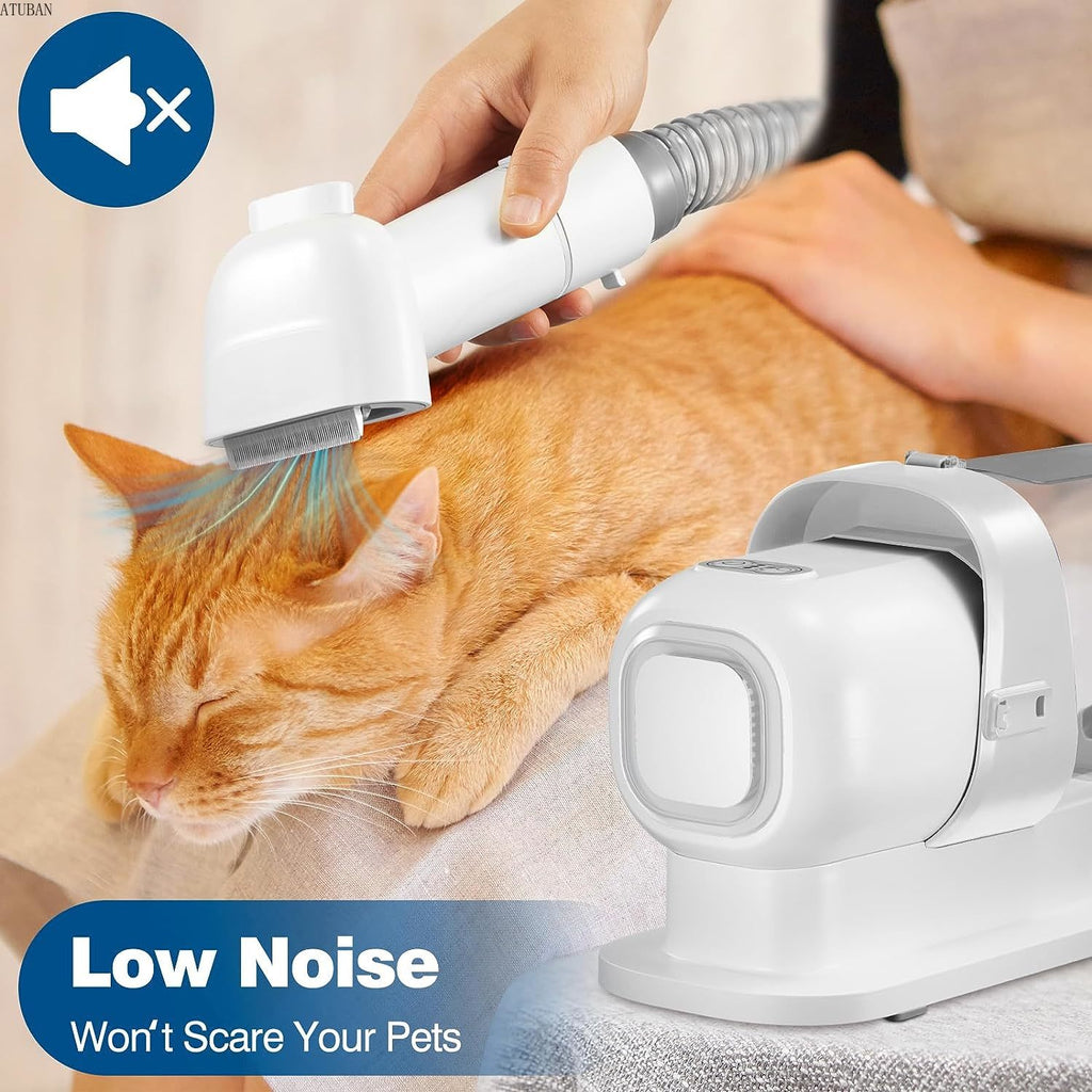 Pet Grooming Vacuum Kit – 2.3L Hair Collector