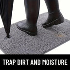 Dog doormat quick-drying microfiber , absorbs moisture and dirt , non-slip, machine washable, indoor use, available in a variety