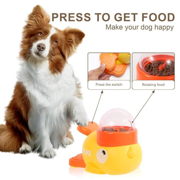 Interactive Duck Puzzle Feeder Toy for Dogs – Slow Feeding & Mental Enrichment